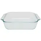 Pyrex 222 Square 2qt Clear Easy Grab Glass Food Storage Casserole Baking Dish