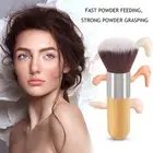 Bamboo Handle Foundation Contouring Brushes Soft Concealers Brushes Make Up Tool