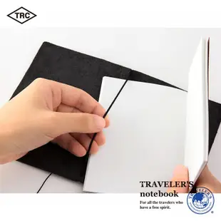 TRC Traveler’s Notebook 旅人筆記本 PA SIZE-黑色