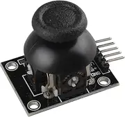 HALJIA PS2 Game Joystick Axis Sensor Module Biaxial Button Control Joystick Shield Compatible with Arduino Robot Raspberry Pi AVR PIC