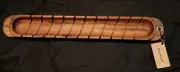 Ironwood Gourmet Baguette Bread Miter Tray Basket, Acacia 26" New W/Tag