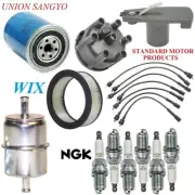 Tune Up Kit Filters Cap Spark Plugs Wire For DODGE D200 PICKUP L6 3.7L 69-70, 72