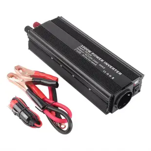 1000W 電源逆變器 DC 12V 至 220V AC 轉換器校正正弦波帶太陽能板