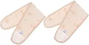 ASAKKURA 2pcs Colored Cotton Belly Circumference Newborn Belly Belts Navel Bands Belly Band Strip Tummy Belt Navel Band Newborn Navel Belt Navel Belts for