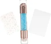 Ipetboom Nail Art Stamping Tool Set 1 Set of Nail Printing Template Kit French Tip Stamper Plate