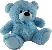 Elka Australia 76201-40BL Jelly Teddy Bear Soft Plush Toy, Light Blue, 40 Centimeters