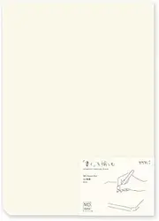Midori 15236006 Memo MD Paper Pad, A4, Unruled