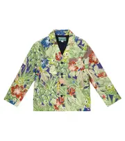 [Kenzo Kids] Kenzo Kids Floral cotton jacket Y 14 multicoloured