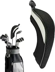 Golf Head Covers,Golf Protective Headcovers - with Interchangeable Tags, Water-Resistant, Golfing Accessories for Course Tournament Play Travel Transportation