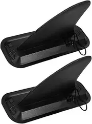 BESPORTBLE 2 Pack Slide-in Surfboard Fins for Paddleboard Stand up Paddleboard Surfboard Replacement Water Stabilizer Balance Fin Detachable Paddle