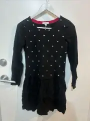 pumpkin patch dance academy star print dress sz 11 bnwt (d36