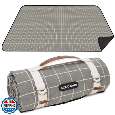 Picnic Outdoor Blankets Waterproof Extra Large - Beach Mat Sand Free Foldable