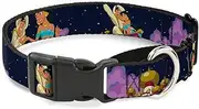 Dog Collar Martingale Aladdin Jasmine Magic Carpet Ride Scenes 15 to 26 Inches 1.0 Inch Wide