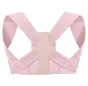Posture Corrector Adjustable Upper Back Brace Pink Size Small NWOB