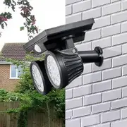 Solar Lawn Lights LED Outdoor Water-resistant Solar Security Lamp Wall Light for Yard Garden Walkway