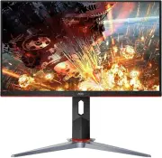 New AOC 24G2 24" Frameless Gaming IPS Monitor, FHD 1080P, 1ms 144Hz HDMI/DP/VGA