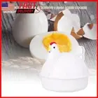 Chicken Shape Cooker Egg Poachers Portable Microwave Egg Steamer Cooker Tools