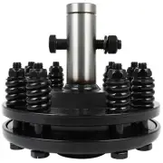 Adjustable Rotary Cutter Slip Clutch, Black Brush Hog Slip Clutch for PTO Shaft (for: Nissan)