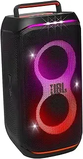 JBL PartyBox Club 120, Powerful JBL Pro Sound, Futuristic lightshow, Up to 12 Hours of Play time, Foldable Handle, Splash Proof, Black