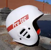 S&M BIKES PROTEC FULL CUT HELMET WHITE BMX BIKE PRO TEC RETRO BMX Size Small