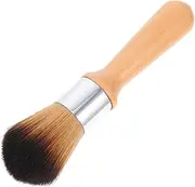 SHERCHPRY Jadeware Cleaning Brush with Wooden Handle Soft Bristle Dust Brush for Musical Instrument Maintenance and Care Gentle Cleaning for Jade Crafts and More