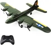 Green 2.4G RC Remote Airplane B17 Bomber Glider Fixed Wing Fighter Toys RTF Gift