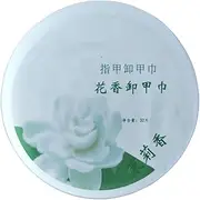 Nail Polish Remover Pads,32PCS White Nail Varnish Remover Wipes,Jasmine Nail Polish Varnish Pads,Lint Free Wipes for Nails,Small and Exquisite Design,Easy to Carry (White)