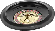 KOMBIUDA Poker Festival Game Wheel Roulette Tables Wheel Tabletop Roulette Gambling Roulette Wheel Party Game Prop Roulette Board Rotating Game Wheel Party Favor Plastic
