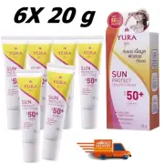 6X20 g Yura Sun Protect Smooth Cream SPF50+ PA+++ products 100% original NEW YEA