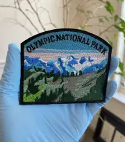 Olympic National Park Embroidered Iron On Sew On Patch