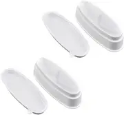 PENIKOKO 2Pcs Nail Dip Case Tray for French Manicure DIY High Grade Nail Art Tool Easy to Clean Design for Nail Dipping Experience