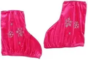 Vaveren Plush Ice Skate Boot Protectors - Glittering for Skates