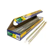Bremick 6g x 32mm Zinc Yellow Coarse Collated Screws - 1000 Pack