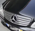 《※金螃蟹※》賓士 BENZ W220 2002~2005年系列 水箱罩 電鍍銀+烤漆銀 S350 S400 S500