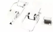 uxcell Push Open Spring Loaded Lock Toggle Latch Catch, Silver Tone, 2-Pack