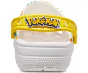 Pokemon Crocs Clogs Mens 10 White Classic II Slip On Sandal Pikachu