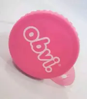 OBVI Travel Funnel, For Protein And Supplement Powders, Pink With Logo Print