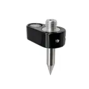New Mini Prism Pole with 5/8x11 thread &bubble for Prism Total Station GPS