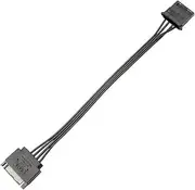 SATA to IDE Molex Power Cable, 15-Pin SATA Male to 4-Pin Molex IDE LP4 Female Power Cable for Computer Hard Disk Drive, HHD SSD DVD RW Hard Drive, Optical Drive
