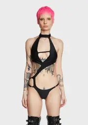 [Forbidden Clothing] XXO Cut Out Bodysuit