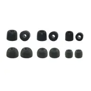 Sennheiser ear tips replacements; memory foam & silicone ear tips for Sennheiser