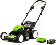 Greenworks Pro 80V 21-Inch Brushless Self-Propelled Lawn Mower 4.0Ah Battery