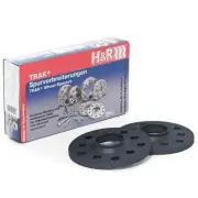 H&R 3075742SW DR Front or Rear Black 15 mm Wheel Spacers Kit for 14-19 BMW X5 X6 (for: BMW)
