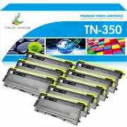8PK Black TN350 Toner Compatible With Brother DCP-7020 MFC-7420 HL-2070N HL-2030