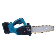 25V Portable Electric Cordless Chainsaw Tree Trimming Wood Cutter Saw+1 Battery