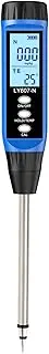 Soil Tester, Digital Soil Analyzer with LCD Display, 0-1999mg/kg Fertility Meter for Gardening Farming Compost Measurement, Replaceable Electrodes