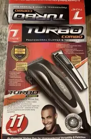 BL Tyche Turbo Hair Clipper And Trimmer Combo 11 Piece Kit
