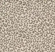 Colefax & Fowler Animal Leopard Spot Weave Fabric- Baxter Charcoal 1 yd F4886-01