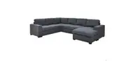 EL Dolores Fabric Upholstered Modular Chaise Lounge