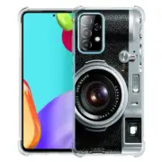 (LOMO Camera)ShockProof TPU phone case cover(Clear)for Samsung Galaxy A52 5G